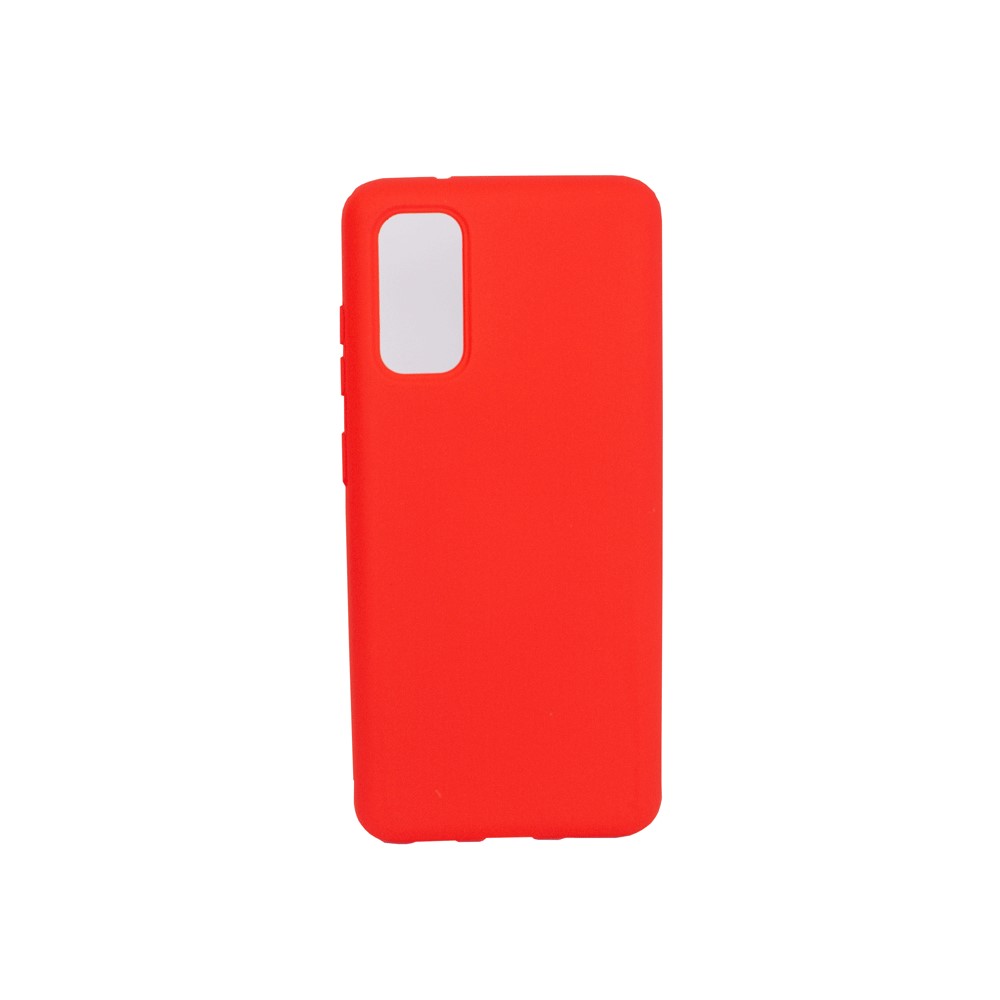 Protectores para celular  para Samsung  S20 Plus Funda de silicona con felpa Rojo
